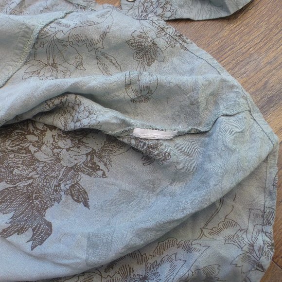 Nordstrom Vintage America floral blouse XL - Picture 2 of 3